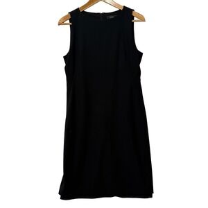 Theory | Betty 2B Edition Black Sleeveless Sheath Dress Women Size 8 Wool Blend